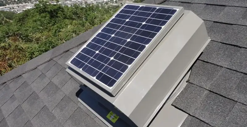 attic fan installation services with energy-efficient roof-mounted ventilation system in Cincinnati, OH