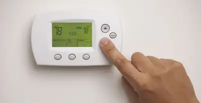 Digital thermostat installation with precise temperature programming in Cincinnati, OH