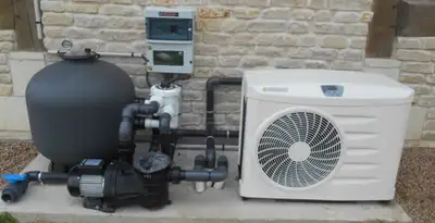 electric heater installation services with connected outdoor heating system equipment in Cincinnati, OH