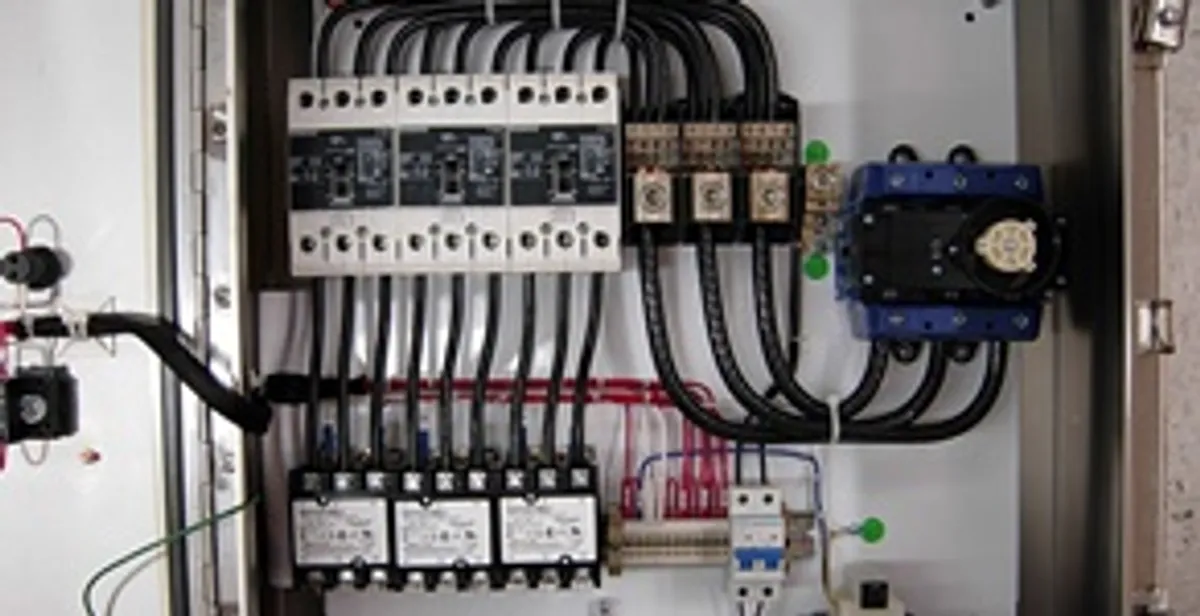 Electrical panel installation with organized circuit breakers and wiring in Cincinnati, OH