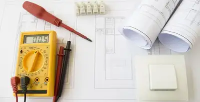 electrical service featuring diagnostic tools and electrical planning performed by certified electricians in Cincinnati, OH