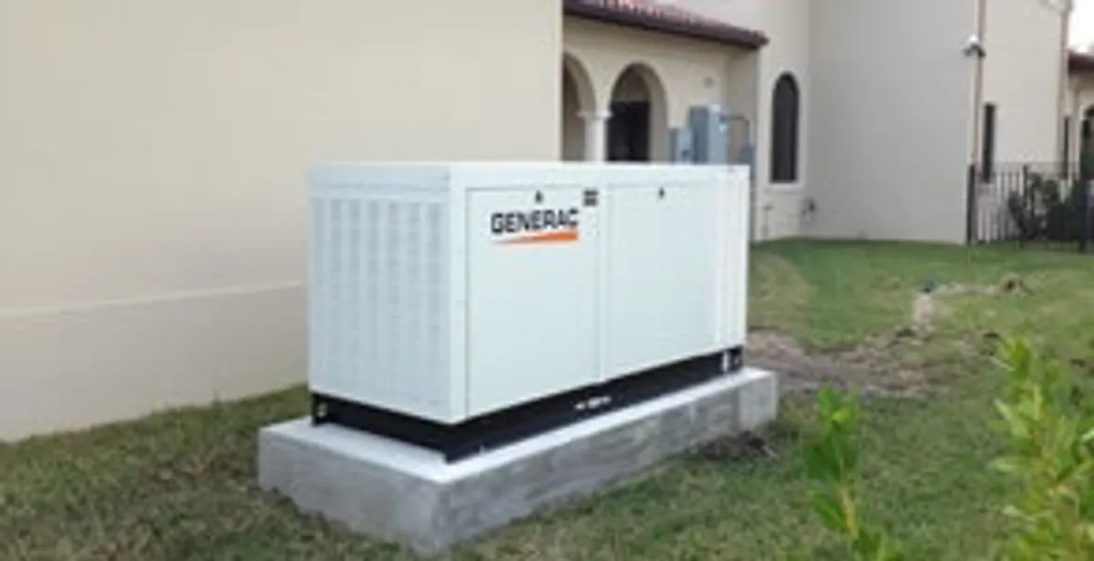 generator installation service showing standby generator professionally installed for residential power backup in Cincinnati, OH