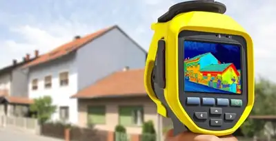 home energy audit service performing exterior thermal inspection to identify energy loss in Cincinnati, OH