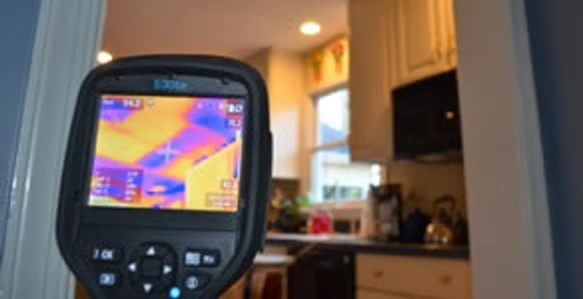 home energy audit service using thermal imaging to evaluate electrical efficiency inside a home in Cincinnati, OH