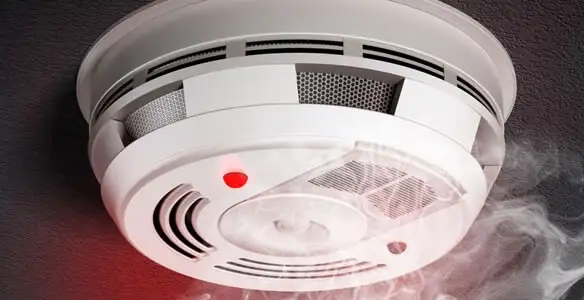 Installed smoke detector providing reliable fire detection in Cincinnati, OH