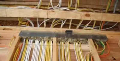 new construction wiring services with organized electrical rough-in performed by licensed electricians in Cincinnati, OH
