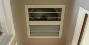 whole house fan installation services with ceiling-mounted ventilation system in Cincinnati, OH